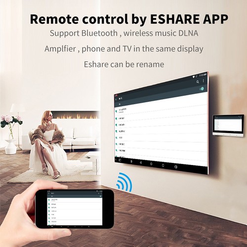 Touch Screen in wall Amplifier 7''Stereo Audio Background Music WIFI Bluetooth - Bild 2 von 20