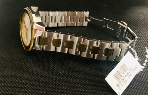 RELOJ SUIZO MUJER MOVADO BOLD VERSO 3600749 IP ORO ACERO INOXIDABLE 38 MM - Imagen 7 de 13