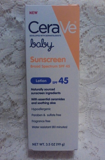 cerave baby spf