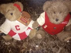 Vintage Genuine Retired Coca Cola Boyds Bear Dinah With Tags & Collin 12 Inch