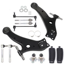 LABLT Control Arms Ball Joints Tie Rods End Links Boot For 2009-16 Toyota Venza