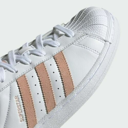 Size 7 - adidas Superstar White Glow Pink for sale online | eBay