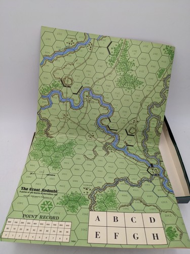 Yaquinto The Great Redoubt Borodino 1812 Game Complete Punched Boxed - Picture 6 of 7