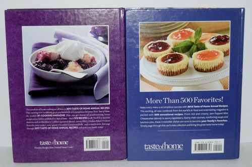 Taste of Home Annual Recipes- 2 books - Picture 2 of 2