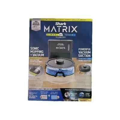 Shark MATRIX 2-in-1 Self-Empty Robot Mop & Vacuum UR2450WS Black - BRAND NEW