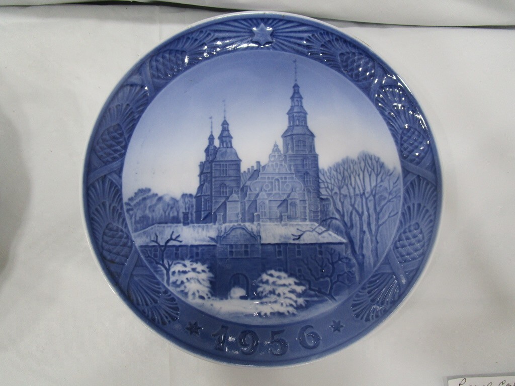 FL86① ロイヤルコペンハーゲン#357 Royal Copenhagen - 1956 Blue & White Plate - Denmark | eBay