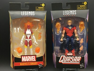 Marvel Legends ~ QUASAR & BINARY LOT ~ Walgreens Exclusive ~ Ready to Ship!