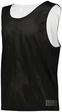 Augusta Sportswear Mens 100% Polyester Sports Mesh Tank Reversible Pinnie 9717