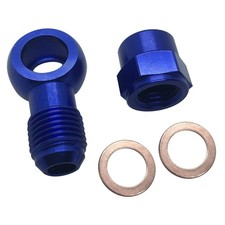 Aluminum Fuel Banjo Adapter Kit For Bosch 044 Pump - 6an To 12mm Bolt Fitting Se Aluminum Fuel Banjo Adapter Kit For Bosch 044 Pump - 6an To 12mm Bolt Fitting Se