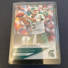 2007 Press Pass - Drew Stanton #5 (RC) Michigan State Detroit Lions