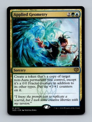 Applied Geometry 0172 (R) MTG Secrets of Strixhaven (SOS)