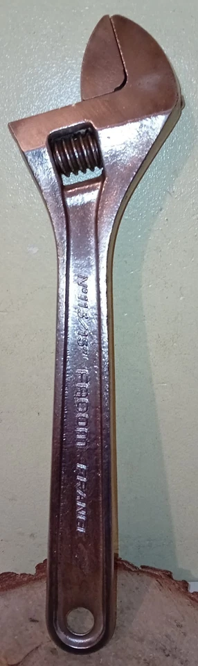 Ancien lot 4 Outils FACOM, Pince Multi, Coupante, Clé à Molette, - Photo 3/4