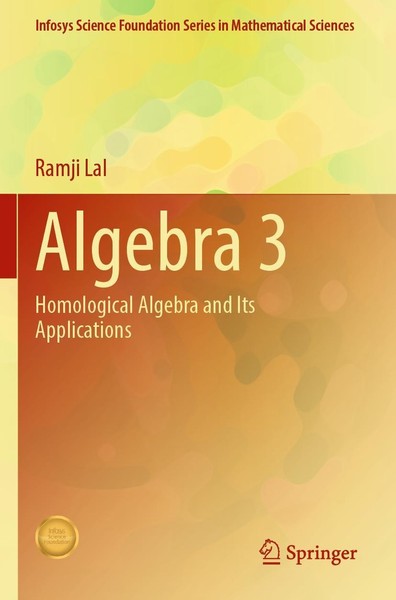 Ramji Lal | Algebra 3 | Taschenbuch | Englisch (2022) | Xv | Springer-image