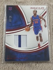 2024-25 Panini Immaculate Collection #MAT-RON Ron Holland II Materials Red /25