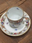 VTG Schumann Bavaria Cup Saucer Demitasse  Empress Dresdner Flowers — photo 3