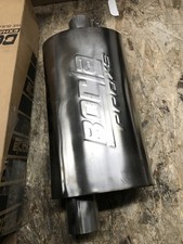 Borla 40658 Universal Steel Reversible Un-notched Center Offset Proxs Muffler