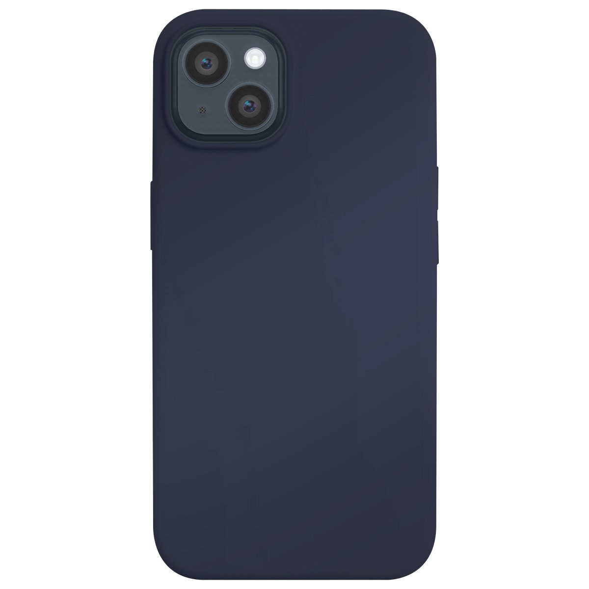 Coque de luxe Jaym Premium Soft Feeling pour iPhone 14 finition bleu nuit