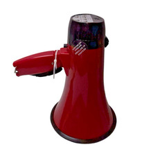 25 Watt Portable Megaphone Bullhorn Speaker Voice Siren Alarm Loud