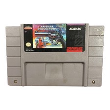 Lethal Enforcers SNES Super Nintendo Authentic OEM Tested Working Cartridge