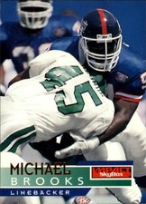 1995 SkyBox Impact #99 Michael Brooks - FB