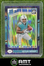 Jaylen Wright 2024 Panini Donruss Optic Purple Shock Miami Dolphins #249
