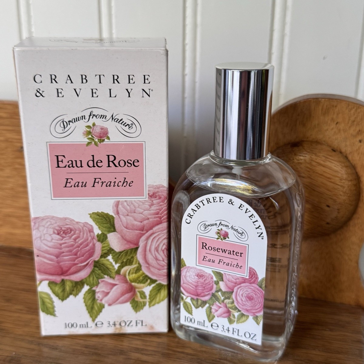Crabtree Evelyn Rosewater Eau Fraiche Spray FL OZ 100 mL New