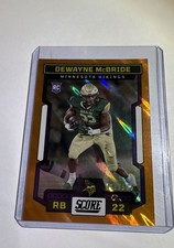 2023 Score - Rookies DeWayne McBride #333 Lava /565 (RC)
