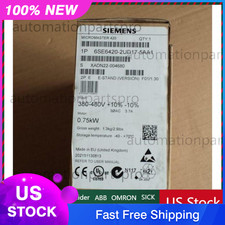 New Siemens 6SE6420-2UD17-5AA1 6SE6 420-2UD17-5AA1 MICROMASTER420 without filter