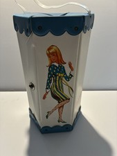 Vintage Francie Barbie Case Iconic Octagon Shape. Excellent.