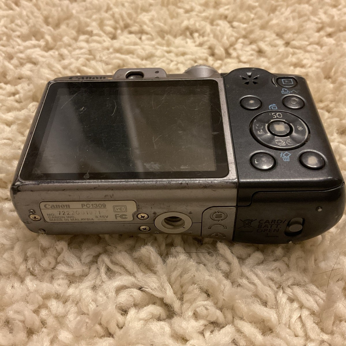 【美品】POWERSHOT A1000 IS Canon PowerShot A1000 IS Digital Camera 10MP 4X Zoom w/ 1G SD Card