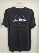 IBJJF Jiu-jitsu T-Shirt Mens XL Black PAN 2021 Shirt BJJ Competition