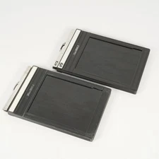 Set of 2 Lisco Regal II 4x5 Film Holders