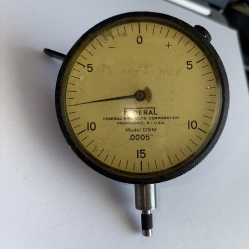 Federal Messuhr Modell D5M, Toleranz 0,0005"
