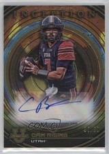 2022 Bowman Inception University Gold Foil V1 38/50 Cameron Rising Cam Auto 0kb5