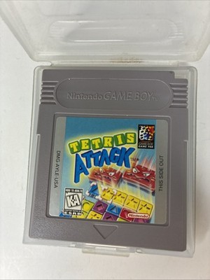 Tetris Attack (Nintendo Game Boy, 1996) Authentic Cartridge Tested Works W Case