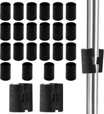 50 Pack 1 Inch Wire Shelving Shelf Lock Clips Plastic Shelving Clips Replacement