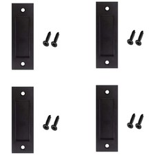 4pcs Modern Sliding Barn Door Finger Pull Set