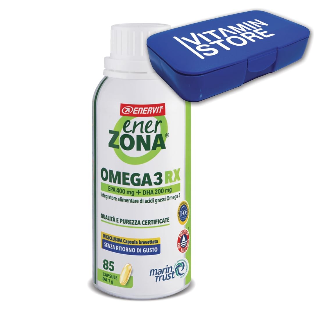 Recensione Enerzona Omega 3 RX 85 Capsule 1g: Qualità e Purezza Enervit