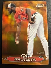 2024 Topps Stadium Club Chrome #15 Felix Bautista Orange /99
