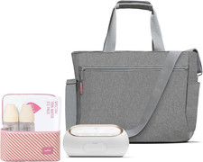 - Synergy Gold Portable - Dual Adjustable Electric Breast Milk Pump with Tote Ba