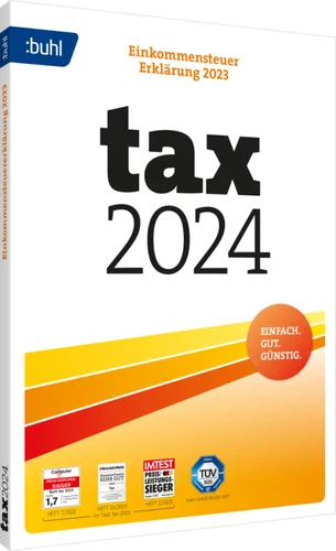 BUHL tax 2024 für Jahr 2023 1 PC kein ABO Vollversion Garantie Download Lizenz - Bild 1 von 6
