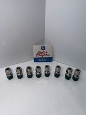 Parker 6MSC6N-316 3/8 Inch Compression x 3/8 Inch MNPT SS Lot 8