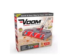 NEW Voom Deluxe Rechargeable 2-in-1 Power Sweeper,FREESHIPPING