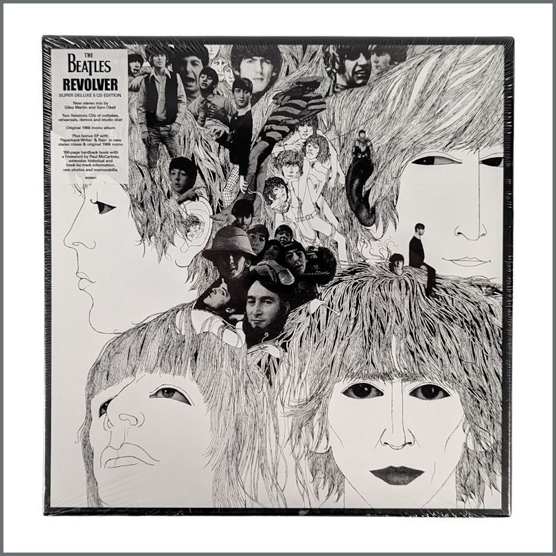 The Beatles Revolver 2022 Super Deluxe Edition 5 CD Box Set (UK