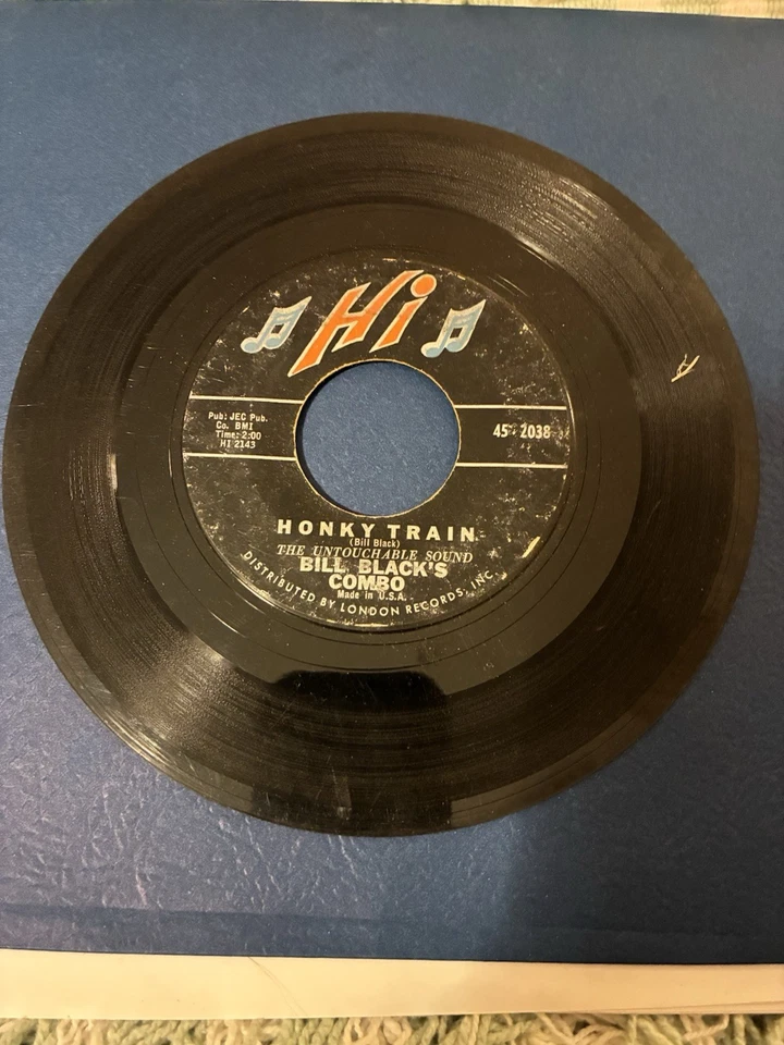Bill Black's Combo in hard cover Movin’and Honky Train on Hi records - Image 4 of 4