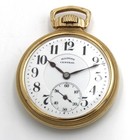 1922 Illinois Time King 10k GF 16s 21J Railroad Grade 806 Pocket Watch #WB5796-3 — photo 2