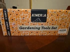 Aimerla Gardening Tool Set of 5 Heavy Duty Aluminum Garden Tools with Non-Sli