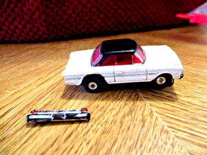 Aurora T Jet 1960'sThunderjet Ford Falcon #1354 Slot Car HO Scale