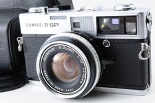  Exc 5 w/Case Olympus 35 SP 42mm f/1.7 Rangefinder 35mm Film Camera From JAPAN