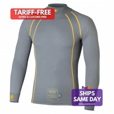 Walero 400017CGXS, One Gray Fire Retardant Blend Base Layer Top X-Small Sfi3.3 &